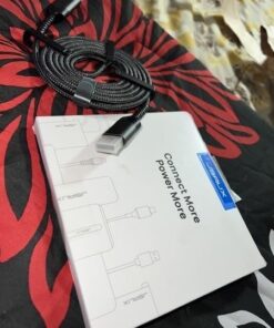 JSAUX 4K DisplayPort to HDMI Cable Adapter 10FT, DP to HDMI Male Video UHD 1440P/2K@120Hz,4K@30 Nylon DP to HDTV Uni-Directional Cord for Dell, Projector, Desktop, AMD, NVIDIA, Lenovo, HP, ThinkPad Grey 1 22 51cC 6lUmIL