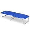 Magshion Portable Military Fold Up Camping Bed Cot + Free Storage Bag- 7 Colors Blue 9 51cCGtuGBYL