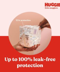 Huggies Size 1 Diapers, Little Snugglers Newborn Diapers, Size 1 (8-14 lbs), 198 Count 43 51cD7Flx0rL