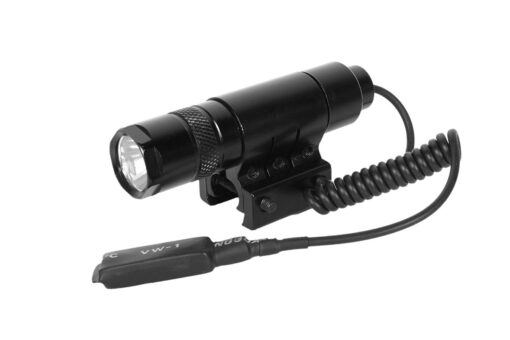 AIM SPORTS 90 Lumens Flashlight with Mount/Pressure Switch