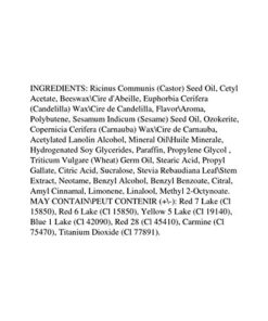 Lip Smacker Original & Best Holiday Flavored Lip Balm Party Pack, Oatmeal Cookie, Vanilla, Mango, Watermelon, Tropical Punch, Cotton Candy, Kiwi, Strawberry, Clear Original Lip Smacker 30 51cGW8gabUL