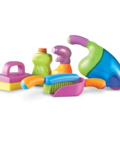 Learning Resources New Sprouts Clean It! Toddler Playset, Pretend and Learn, 6 Pieces, Ages 2 + 6 51cGWZtKffL