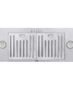 KOBE INX2730SQB-700-2 Brillia 30-inch Built-in/ Insert Range Hood, 3-Speed, 550 CFM, LED Lights, Baffle Filters, Stainless Steel 25 51cGdNOEn6L