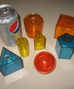 Learning Resources View-Thru Geometric Solids - Geometric Shapes, Back to School Supplies Must Haves, Math Teacher Supplies Helper 17 51cLRVGWFhL
