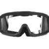 Lancer Tactical Ca-221B Clear Lens Vented Safety Airsoft Goggles, Black