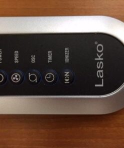 Lasko Wind Curve Portable Electric 42" Oscillating Tower Fan with Fresh Air Ionizer, Timer and Remote Control for Indoor, Bedroom and Home Office Use, Silverwood 2554 39 51cP4ZsTx0L