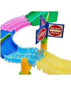 Mindscope Twister Trax Neon Glow in The Dark Track & Accessory Set w/Bridge & Tunnel 28 51cRDI13UuL