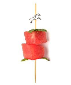 Horse Racing Cocktail Picks! The Perfect Horse Jockey Skewers for Burgers, Grilling, Sandwiches, or any Delicious Appetizer! Biodegradable Bamboo Drink Cocktail Drink Stirrers! - 100ct 15 51cVAKwb1FL