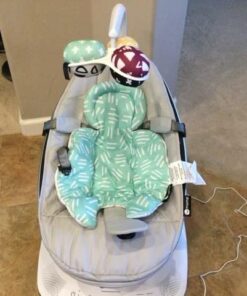 4moms MamaRoo Multi-Motion Baby Swing, Bluetooth Enabled with 5 Unique Motions, Grey 41 51cVCo9OpsL