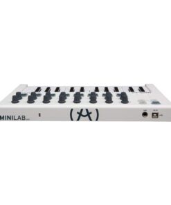 Alternative view of Arturia - MiniLab MkII - Portable MIDI Controller for Music Production, with All-in-One Software Package - 25 Keys, 8 Multi-Color Pads