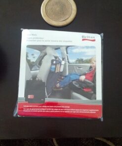 Britax Kick Mat Seat Protectors, 2-Pack | Water-Resistant + Machine Washable + Pocket Storage Organizer , Black 16 51cjVqU245L