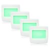 Maxxima Mini Green Always On LED Night Light - Ideal Plug-in Lighting for Bedrooms, Bathrooms, Kitchens, Kids' Nursery, Hallways, Stairs or Any Dark Room or Space at Home - 4 Pack 37 51cl9rcJLuL