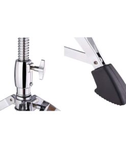 AW Saddle Drum Throne Drummer Stool Round Seat Chair Adjustable Height Folding Stand Percussion Hardware Large 13 51clmGdIRZL