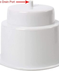 Amarine Made Recessed Drop in Plastic Cup Drink Can Holder with Drain for Boat Car Marine Rv (White) (5) 16 51coP5VFllL