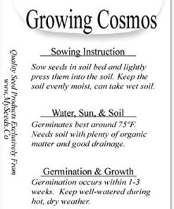 Big Pack - Cosmos USA Mix (8,000+) Flower Seeds By MySeeds.Co (Big Pack - Cosmos Mix) 35 51cs8BLuyL