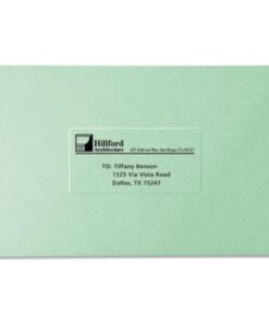 Avery Full Sheet Printable Shipping Labels, 8.5" x 11", Matte Clear, 10 Blank Mailing Labels (18665) 10 labels 18 51ctkgeRYwL