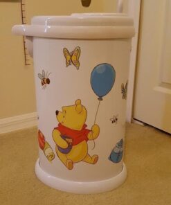 Ubbi Steel Odor Locking, No Special Bag Required Money Saving, Awards-Winning, Modern Design, Registry Must-Have Diaper Pail, White 51 51cxJwIAQXL