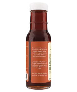 Kevala Organic Toasted Sesame Oil, 8 Ounce (Toasted Sesame oil, Organic, 8oz) 8 51czE9xcOsL