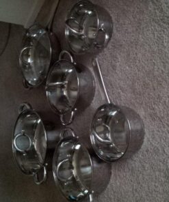 Cook N Home Kitchen Cookware Sets, 12-Piece Basic Stainless Steel Pots and Pans, Silver Stainless Steel Handle 56 51czJf8wxL