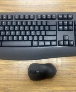 Wireless Keyboard and Mouse Combo, EDJO 2.4G Full-Sized Ergonomic Computer Keyboard with Wrist Rest and 3 Level DPI Adjustable Wireless Mouse for Windows, Mac OS Desktop/Laptop/PC black 36 51czoAV3a L