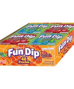 Lik-M-Aid Fun Dip, Assorted Flavor Party Pack - 48 Piece Pack, 0.43 oz Packets 48 Count (Pack of 1) 22 51d2pg8eeDL
