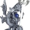 StealStreet SS-G-71216 Dragon Collection with Sword Collectible Fantasy Decoration Figurine