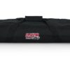 Gator Cases Dual Compartment Stand Carry Bag with 50" Interior; Holds Speaker, Microphone or Lighting Stands (GPA-SPKSTDBG-50DLX) 50" Long - Dual Compartment