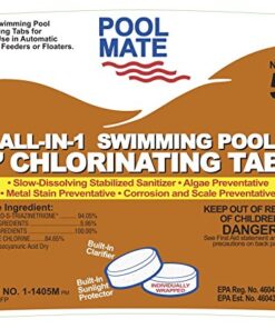 Pool Mate 1-1405M All-in-1 Swimming Pool Chlorine, 5-Pounds Chlorine Tabs 17 51d7hvqX6JL