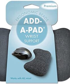 Handstands Beaded Add-A-Pad Mouse Wrist Support Cushion 19 51dBroOhaWS