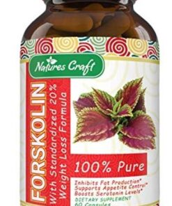 100% Forskolin Supplement - Pure Forskolin Extract Supplement with Potent Coleus Forskohlii 500 mg for Enhanced Energy for Adults - Plant-Based Energy Supplements for Women and Men - 60 Capsules 33 51dNnt4EJNL