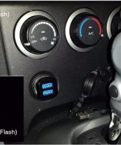 Scosche USBC242M ReVolt Universal Cigarette Lighter Multi Device Compact Dual Port USB Car Charger, Fast Charge Two Devices Simultaneously, Black Dual USB-A 24W 22 51dPogMo8ML