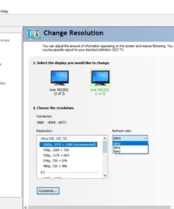 Acer 21.5 Inch Full HD (1920 x 1080) IPS Ultra-Thin Zero Frame Computer Monitor (HDMI & VGA Port), SB220Q bi 27 51dQtVaJR1L