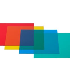 Neewer 12x12inches/30x30centimeters 4-Color Correction Gels Light Filter Transparent Film Sheet for Flash Strobe: Red Yellow Green Blue 13 Neewer 12x12inches/30x30centimeters 4-Color Correction Gels Light Filter Transparent Film Sheet for Flash Strobe: Red Yellow Green Blue - Image 3
