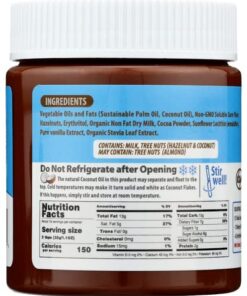 Alternative view of Nutilight No Sugar Added Hazelnut Spread with Cocoa and Milk, Keto and Diabetic Friendly, Kosher, Non-GMO,100% Natural, Cholesterol-Free, Gluten-Free, and Soy-Free, 11 Ounces (Pack of 1)