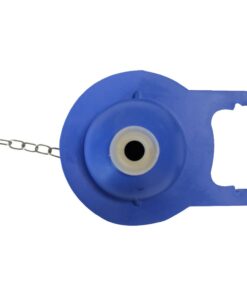 Korky 2022BP TOTO Toilet Repairs-Large 3-Inch Flapper-Easy to Install-Made in USA, Blue, 1 Count (Pack of 1) 1 Count (Pack of 1) 8 51dTJ DyuJL