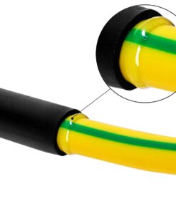 Ginsco 270Pcs 3:1 Shrink Ratio Dual Wall Adhesive Lined Heat Shrink Tubing Tube 6 Size: 3/8",1/4",3/16",1/8",3/32",1/16", 2 Color KIT Black Red 270 29 51dWG3gZv9L