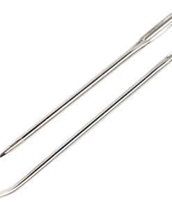 SINGER 01025 Heavy Duty Household Hand Needles, 1 Canvas, 1 Carpet, 1 Leather, 1 Sacks, 1 Sail, 2 Upholstery, Assorted 7/Pkg Single 12 51dWSyot3KL