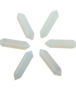 Hexagonal 30pcs Bullet Shape Healing Pointed Chakra Beads Crystal DIY Stone Beads Randow Color for Pendant Necklace Jewelry Making 22 51dZMCoe2qL