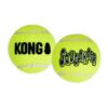 KONG - Squeakair Balls - Dog Toy Premium Squeak Tennis Balls, Gentle on Teeth - for Medium Dogs (3 Pack) 11 51dcNgIAVeL