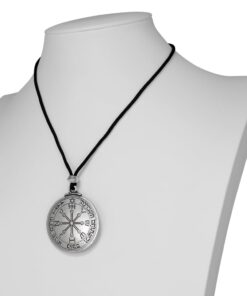 Pewter Key of Solomon Pentacle of Mars Talisman Pendant 10 51dgoRvIgmL