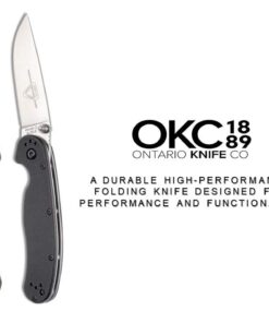 Ontario Knife OKC Rat Ii Sp-Black Folding Knife, 7Inches 28 51diWB3S24L