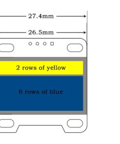 UCTRONICS 0.96 Inch OLED Module 12864 128x64 Yellow Blue SSD1306 Driver I2C Serial Self-Luminous Display Board for Arduino Raspberry Pi Pico 17 51dj6HrlmZL