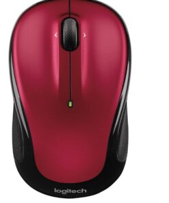 Alternative view of Logitech Wireless Mouse M325 with Designed-For-Web Scrolling - Red