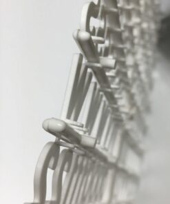 3/4" Helvetica Bold White Tabbee Plastic Letter Set 7 51do8nkuBIL