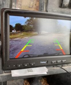 Yakry RV Backup Camera Plug and Play - No Delays 7 Inch HD 1080P Rear View Camera with IR Night Vision 2 Channels - Waterproof Reverse Camera for Truck Trailer Camper Tractor Y14 37 51doGDiRLUL