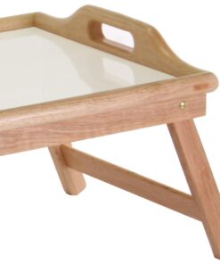 Winsome Wood Sherwood Bed Tray, Natural and white top 22 51dqkVeMu6L