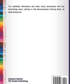 Alternative view of Neuroanatomy Coloring Book: Human Brain Coloring Book for Neuroscience and Neuroanatomy Workbook