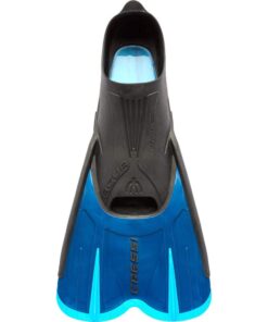 Alternative view of Cressi Adult Short Light Swim Fins with Self-Adjustable Comfortable Full Foot Pocket - Perfect for Traveling - Agua Short: Made in Italy Blue/Azure EU 41/42 | US Man 8.5/9.5 | US Lady 9.5/10.5