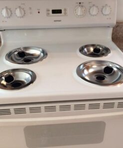 Range Kleen 11920-4X GE Drip Pans Containing 2 Units each 119A, 120A, Chrome 9 51dxhSXIMVL