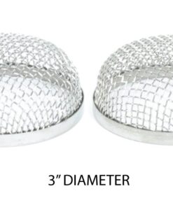 Camco Flying Insect Screen | Features a Heavy-Duty Stainless Steel Mesh Cover and Fits Most Duo-therm and Suburban Furnace Vents (42141) 2 Count (Pack of 1) 2 Count (Pack of 1) FUR200 31 51e2cXL3yL